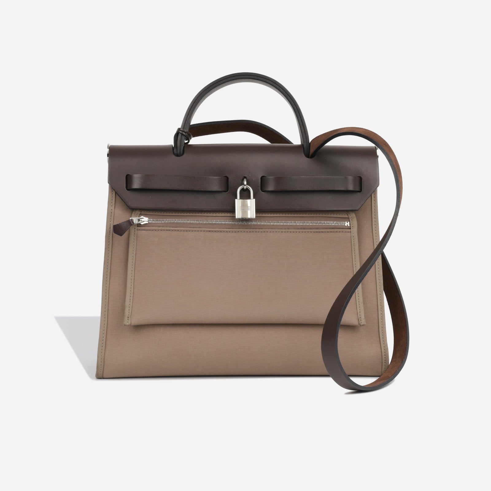 Herbag 31 in Vache Hunter Leather Gold Hardware