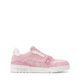 Trainer Sneaker is Revisited in Monogram Pattern Canvas