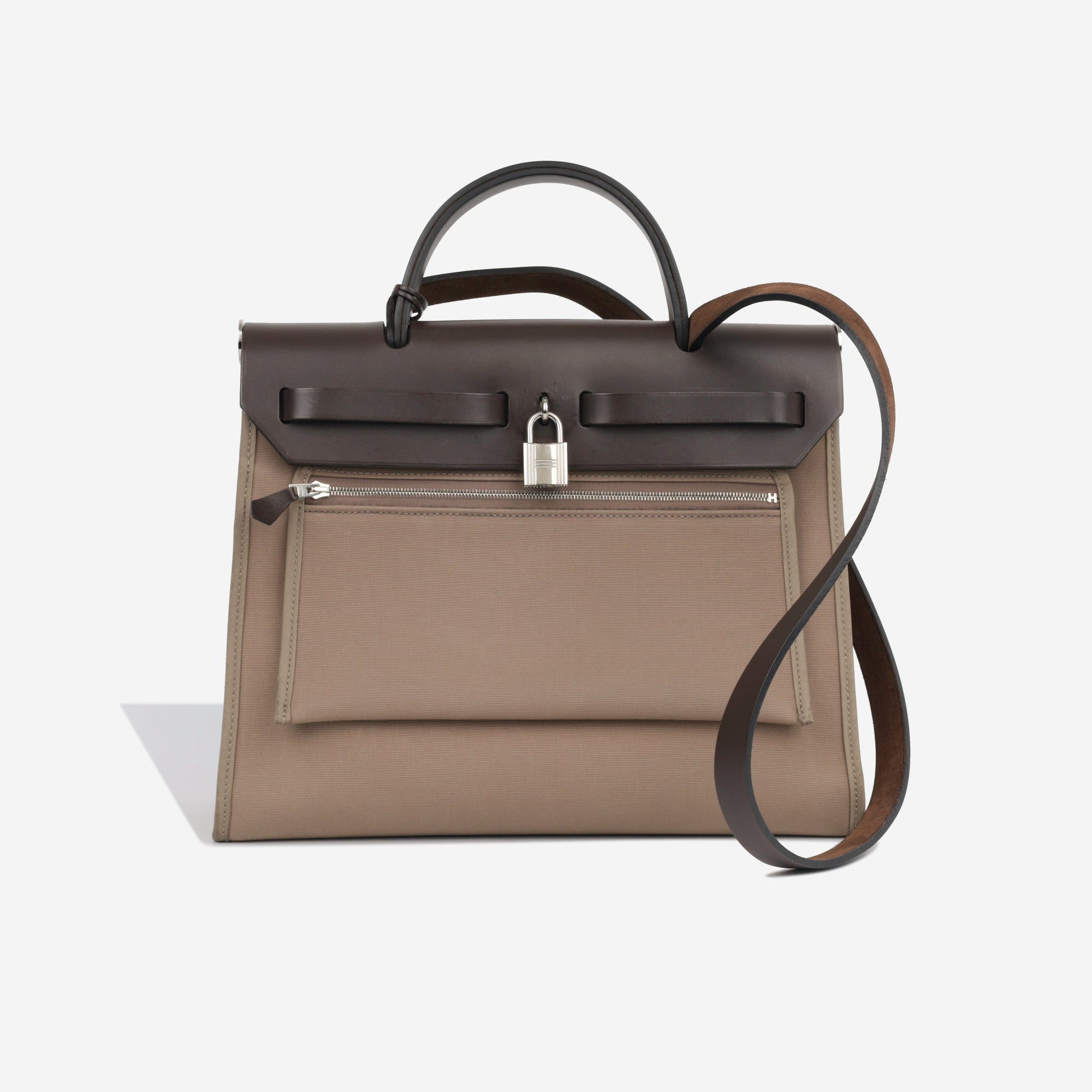Herbag 31 in Vache Hunter Leather Gold Hardware