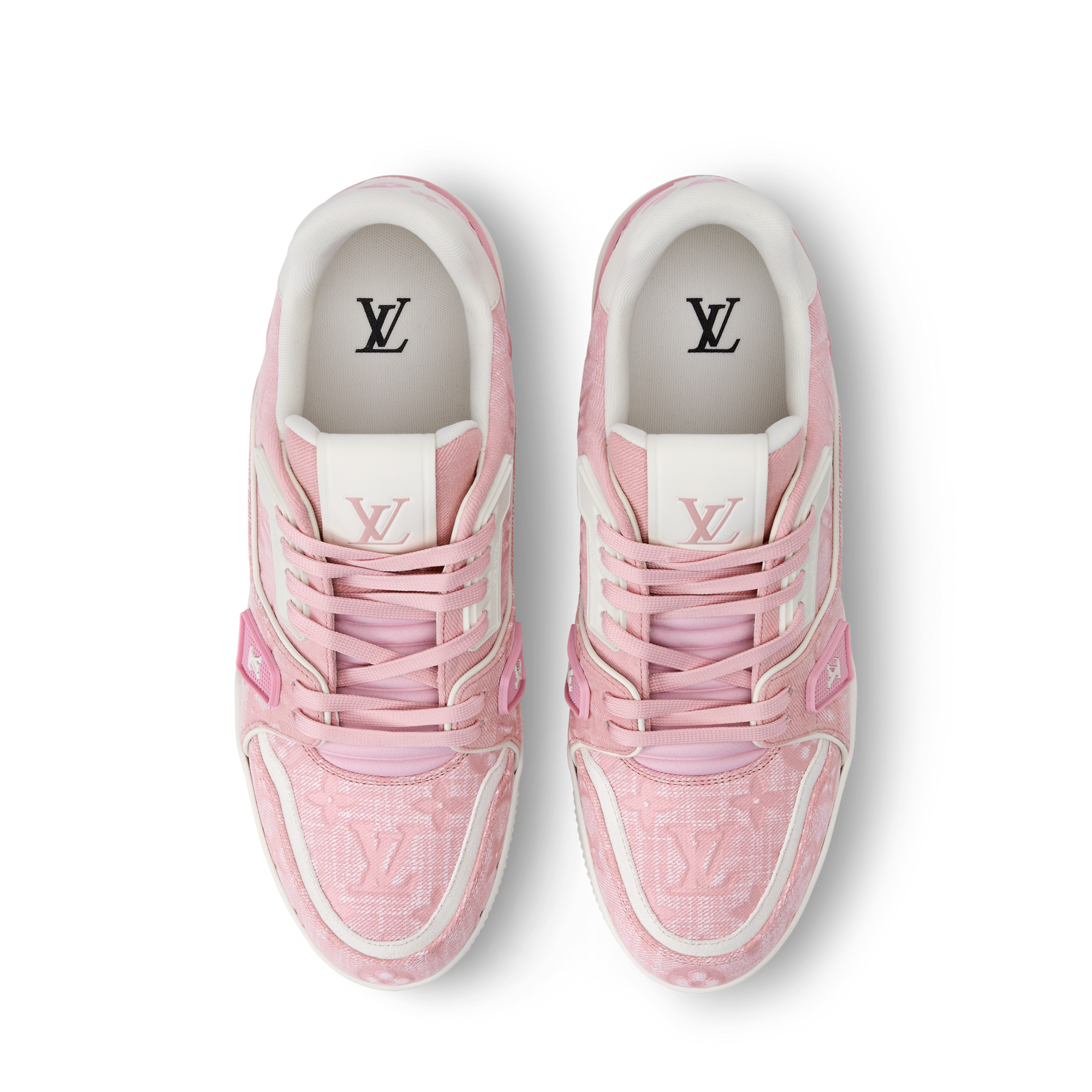 Trainer Sneaker is Revisited in Monogram Pattern Canvas