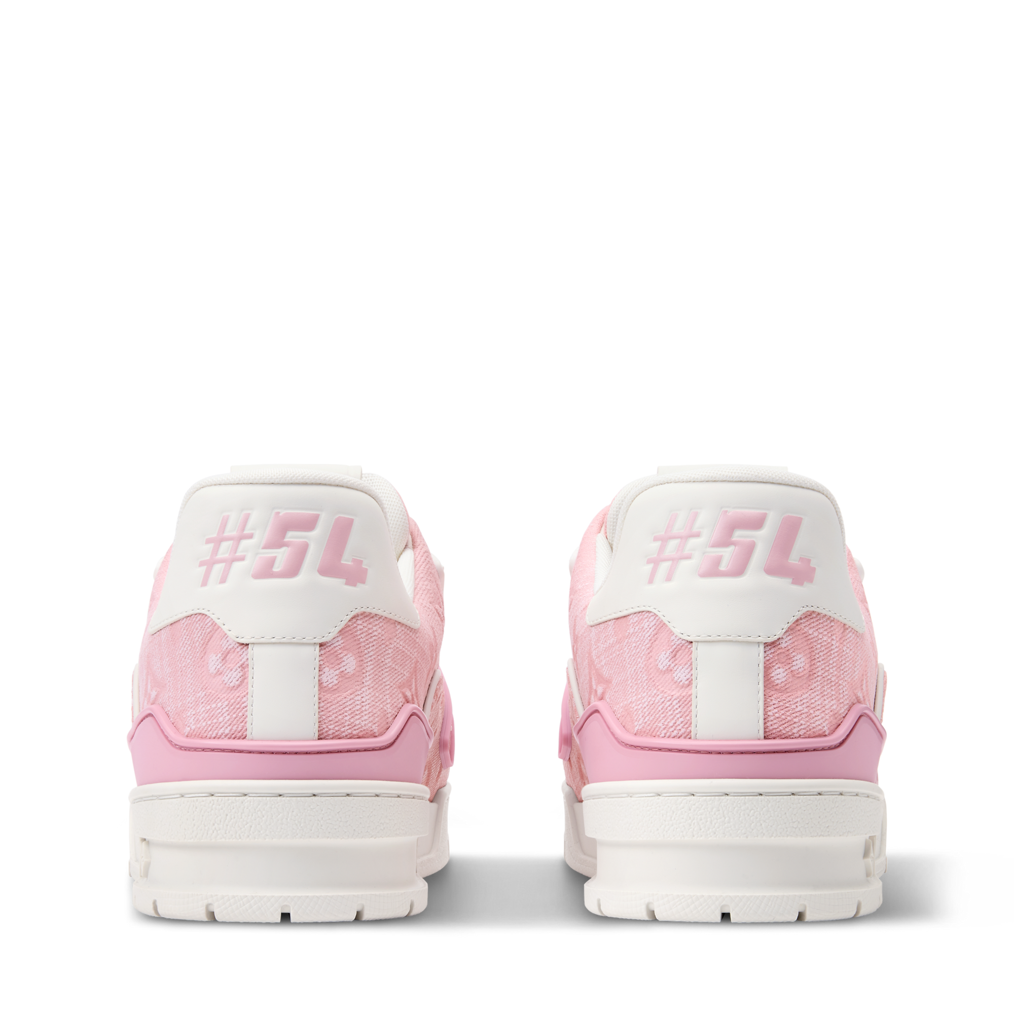 Trainer Sneaker is Revisited in Monogram Pattern Canvas