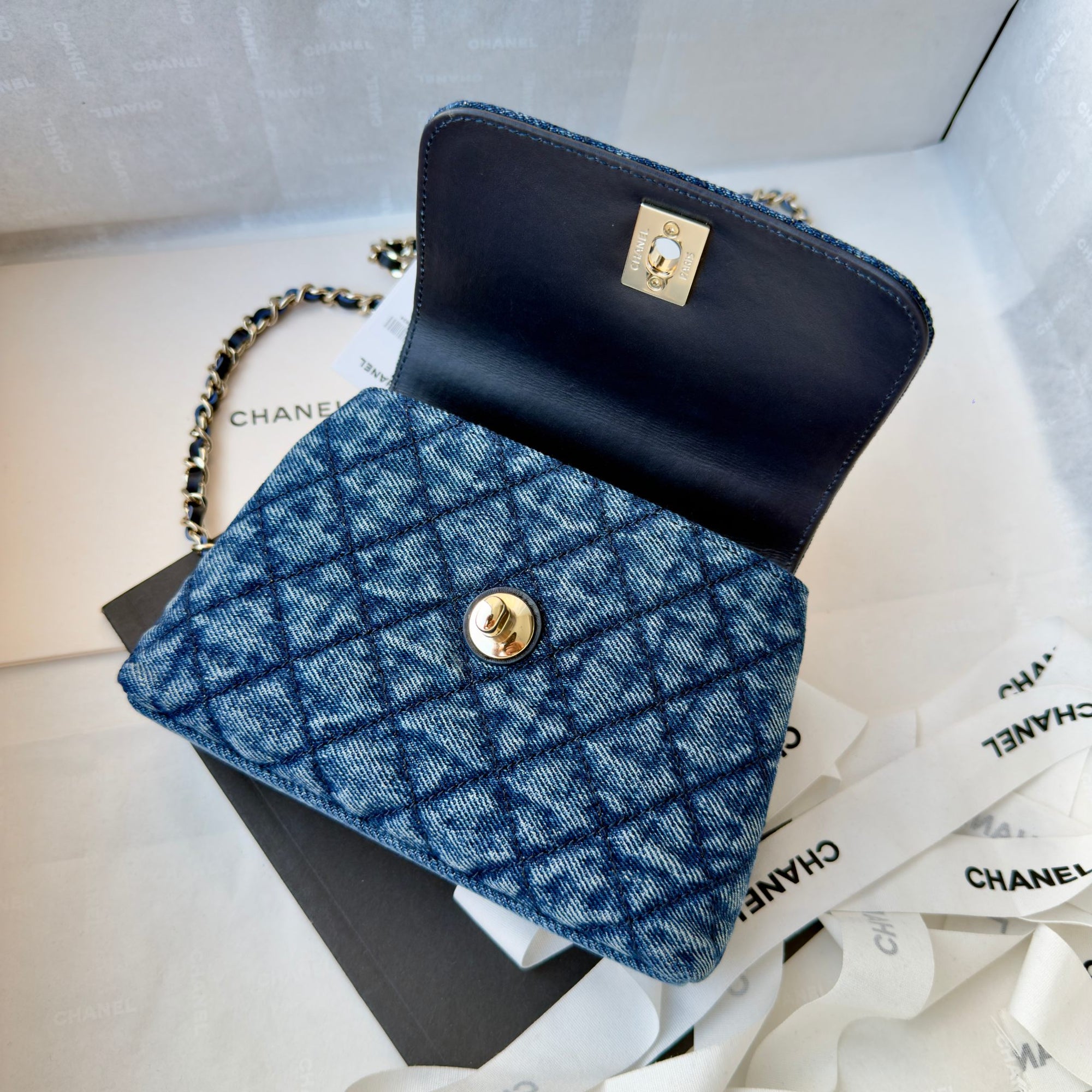Mini Coco Handle Flap Bag